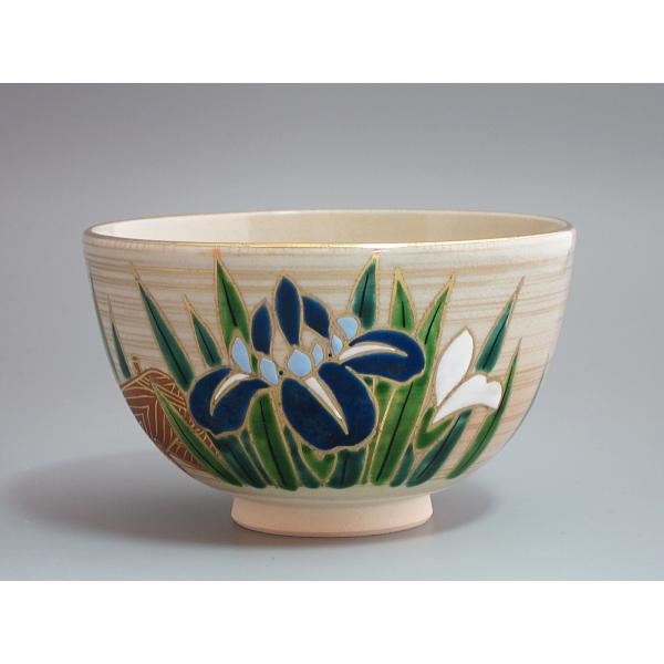 仁清写菖蒲絵茶碗 川添寿楽造（本体のみ） : 茶道具商 越中屋 - 通販