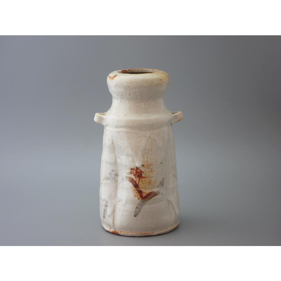 絵志野耳付花入（本体のみ） : 茶道具商 越中屋 - 通販 - Yahoo
