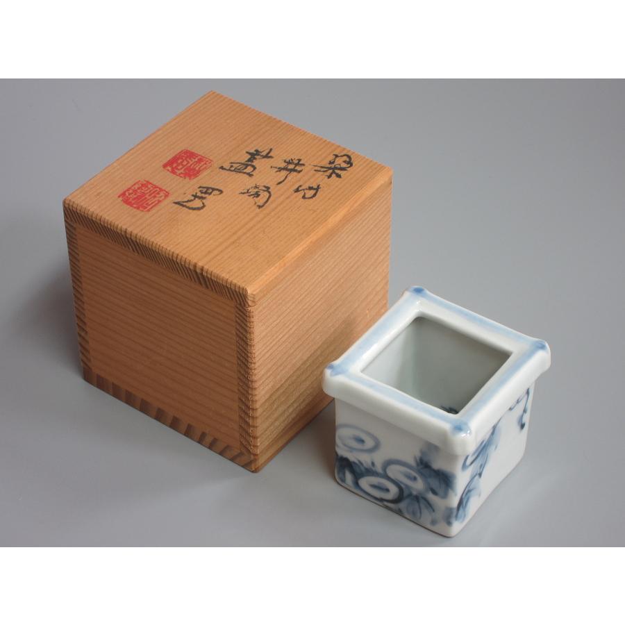 染付井筒蓋置 高野昭阿弥造 共箱 : 茶道具商 越中屋 - 通販 - Yahoo