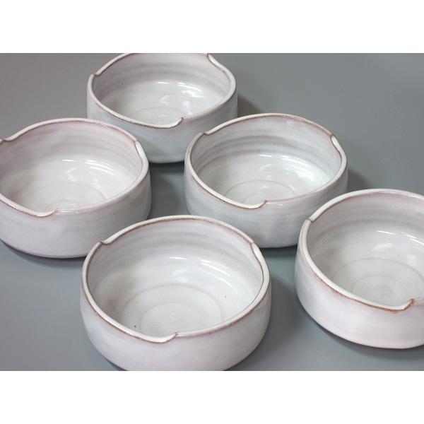 萩焼 向付 小高生峰作品 萩焼 白釉向付 五客揃 正峰窯 共箱 : 茶道具商 越中屋 - 通販 - Yahoo