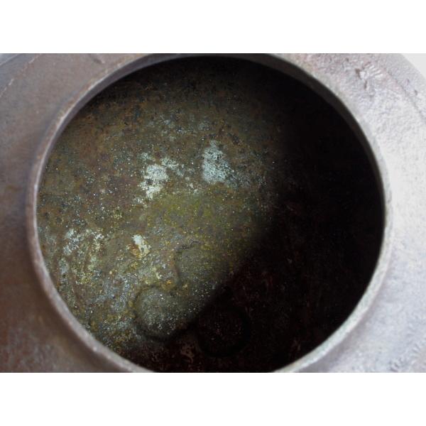住吉地紋真形釜(炉用)南鐐摘 橋本辰敏造 共箱 : 茶道具商 越中 住吉地紋真形釜(炉用)南鐐摘 橋本辰敏造 共箱 : 茶道具商 越中