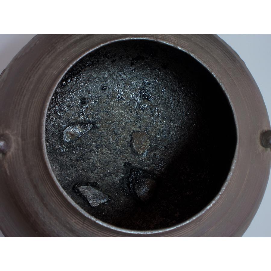 松地紋繰口釜 糸目繰口釜 松竹梅に菊地紋 小田原天猫釜 大西浄心極 江戸時代