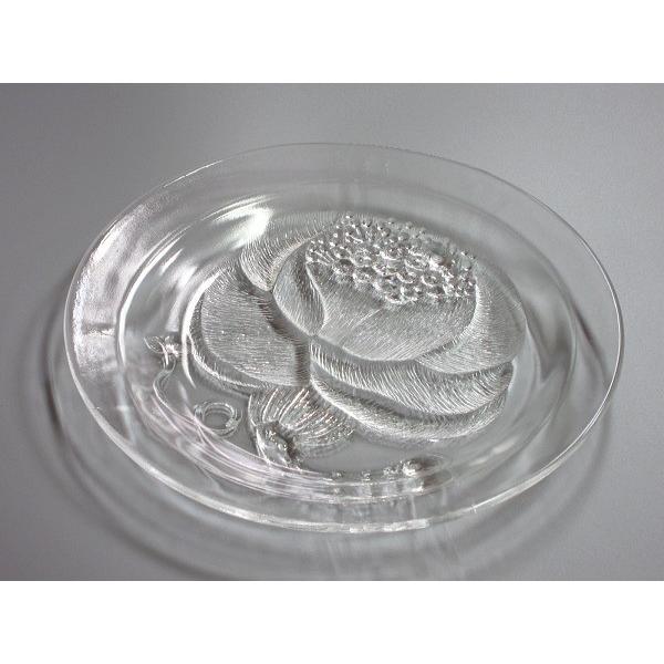 ヌータヤルヴィ 皿四枚 ヌータヤルヴィ（NUUTAJARVI）芍薬のガラス皿 4枚組 化粧箱 : 茶道具商