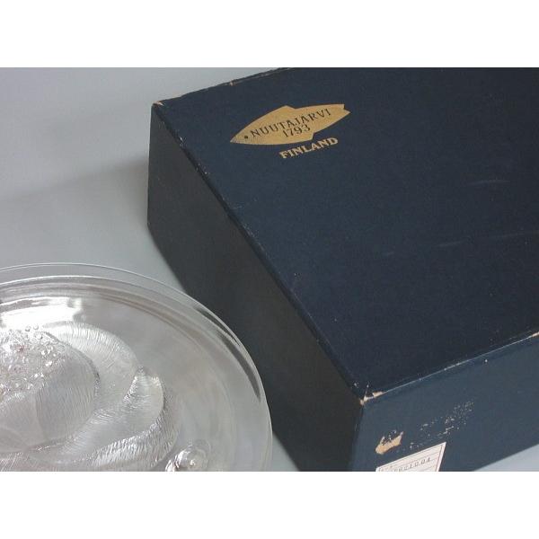 ヌータヤルヴィ 皿四枚 ヌータヤルヴィ（NUUTAJARVI）芍薬のガラス皿 4枚組 化粧箱 : 茶道具商