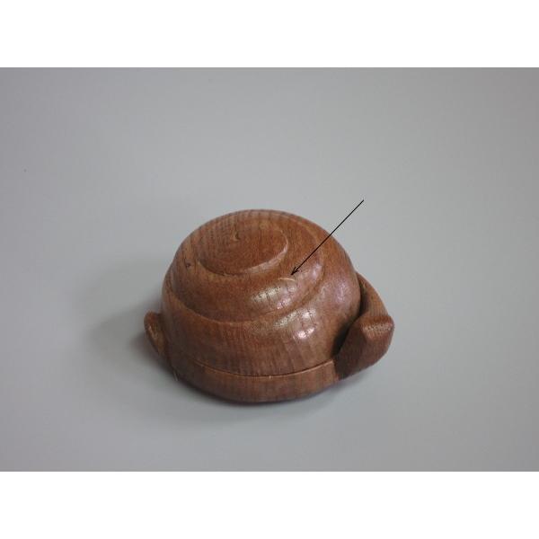 桑木地カタツムリ香合 川本光春造 共箱 : 茶道具商 越中屋 - 通販