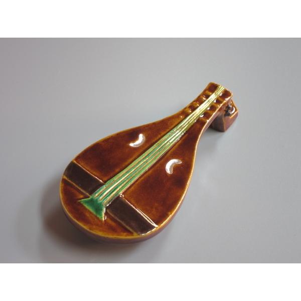 代赭交趾 琵琶香合 中村翠嵐造 共箱 : 茶道具商 越中屋 - 通販 - Yahoo