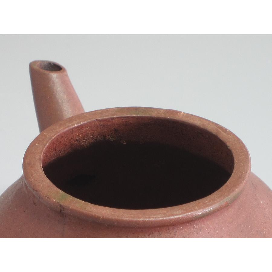 宜興紫砂壺 唐物紫泥袋式急須 清時代／古渡 19世紀 誂桐箱付 : 茶道具