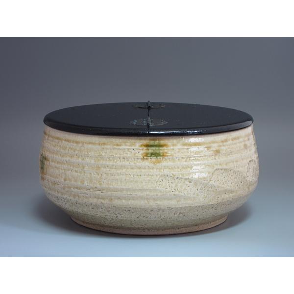 黄瀬戸平水指 加藤五陶造（本体のみ） : 茶道具商 越中屋 - 通販