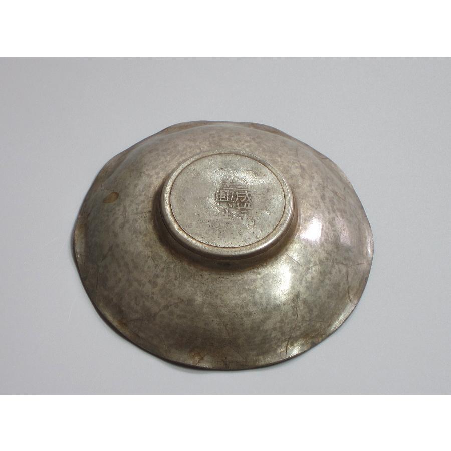 古錫　茶托　恒和陳記　レトロ　古道具 アンティーク Yahoo!オークション -「古錫茶托」の落札相場・落札価格