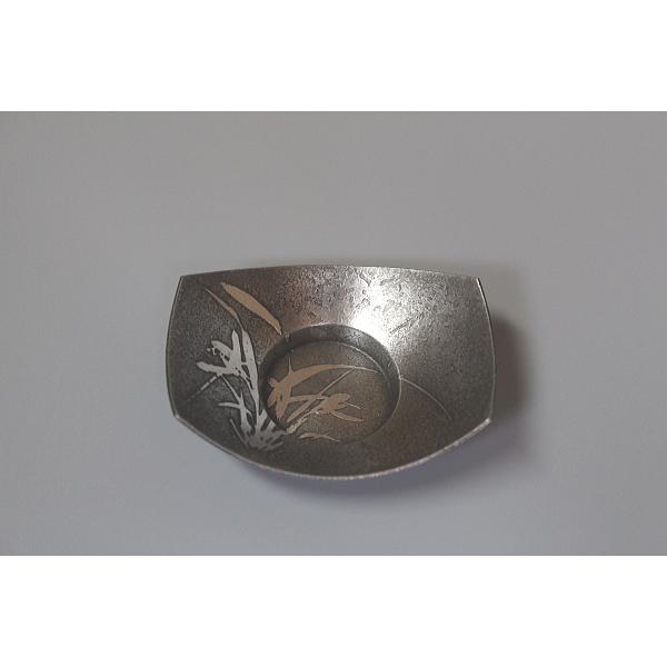 錫　茶托　錫師　松下喜山　5客セット 松下喜山 錫茶托 喜山造 共箱 5客 茶器托子 - メルカリ
