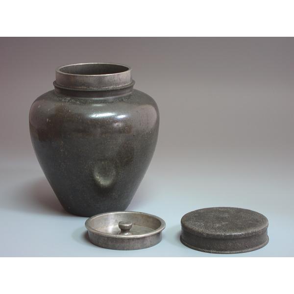 古錫，中国古美術古錫器茶壺酒壺，稀有物，清時代，古屋から藏出し Yahoo!オークション - 林克瑞製 古錫茶入 茶心壺 茶壺 茶壷 錫器
