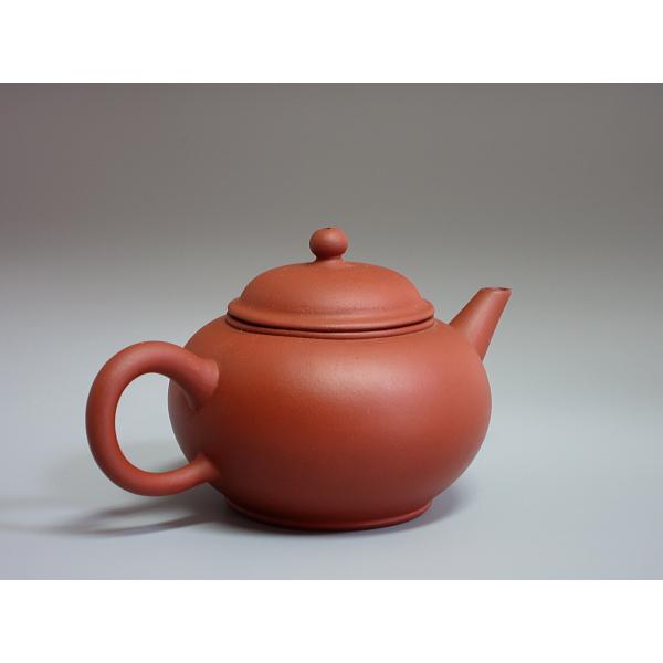 急須　朱泥　唐物　紫砂　茶道具　底刻有　中国宜興 唐物朱泥急須「中国宜興」在銘 紫砂壺 中国古玩 宜興窯(1