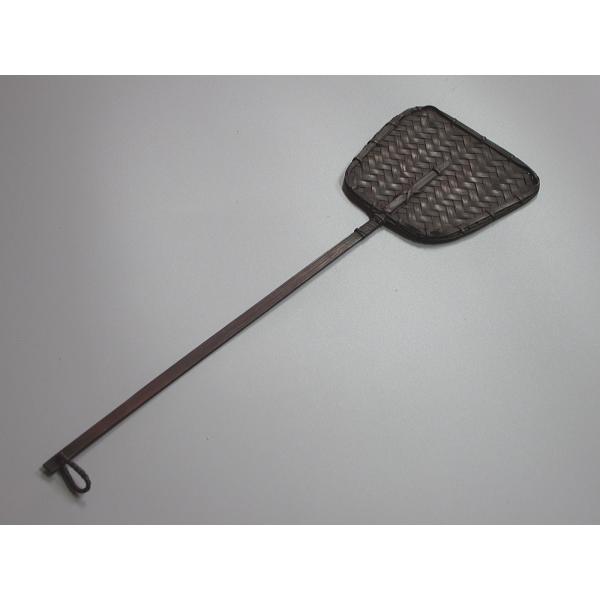 煎茶炉扇 黒染竹 32cm : 茶道具商 越中屋 - 通販 - Yahoo!ショッピング