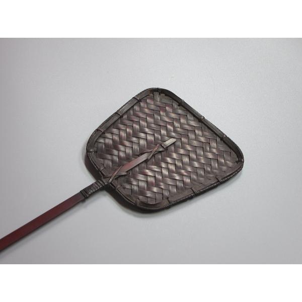 煎茶炉扇 黒染竹 32cm : 茶道具商 越中屋 - 通販 - Yahoo!ショッピング