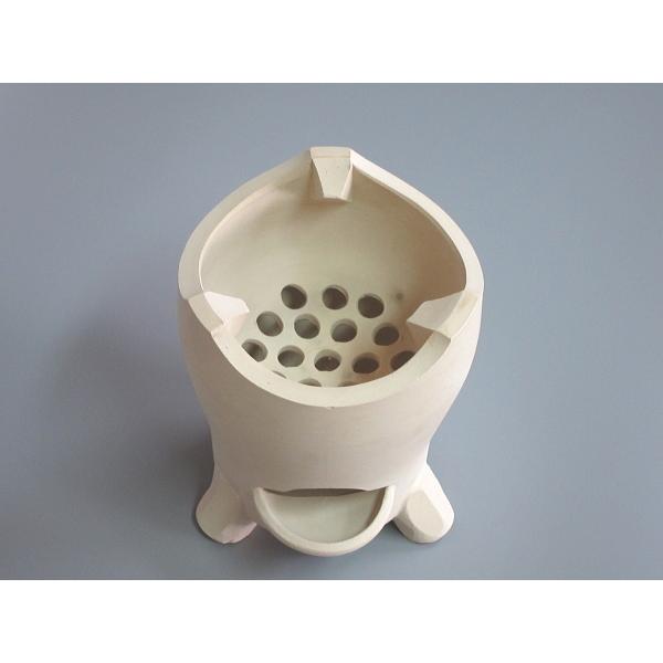 白泥 舌出し 三ッ足涼炉 陶幸造 : 茶道具商 越中屋 - 通販 - Yahoo