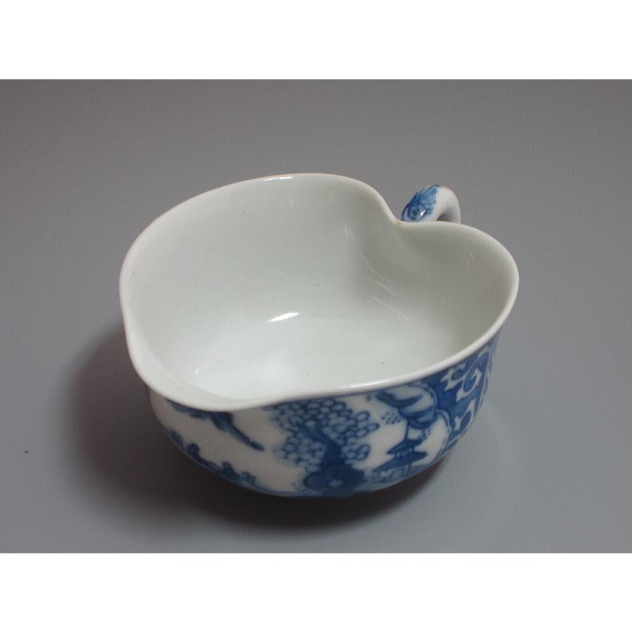煎茶器セット 九谷焼 染付山水図 竹網代碗筒付 : 茶道具商 越中屋
