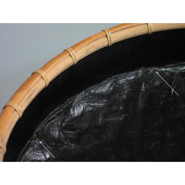 網代平炭斗 水谷六々斎造 共箱 : 茶道具商 越中屋 - 通販