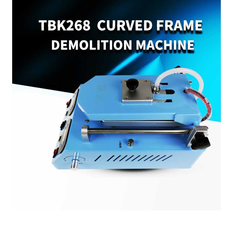 本TBK-268 セパレーター機自動lcdスクリーンフレームベゼル暖房フラット曲面スクリーンガラスミドルフレームseparat_4