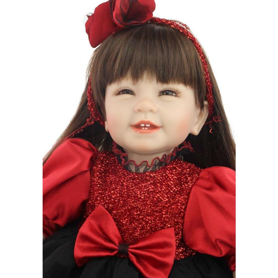 個性派オシャレな ちびギャルちゃん☺︎ トドラーリボーンドール 個性派オシャレな ちびギャルちゃん☺︎ トドラーリボーンドール 約98