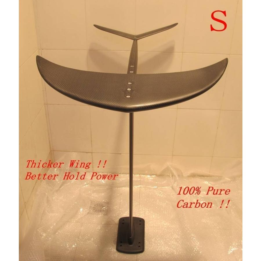 SUPサーフボードカイト用　S-1 100％ピュアカーボン　ハイドロフォイルフォイル　マストの長さ選択可 スポーツ その他の競技種目