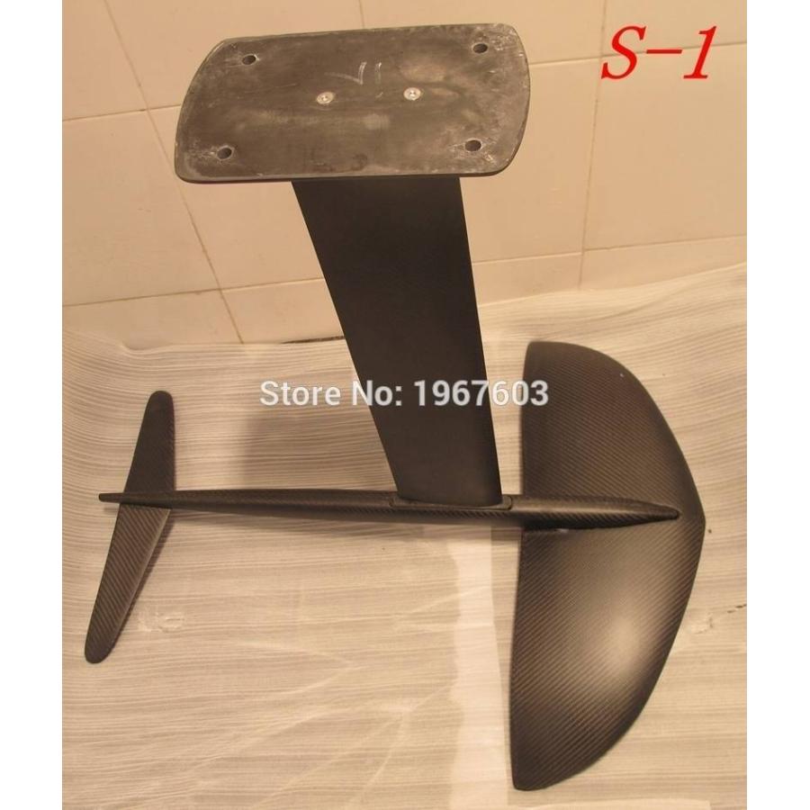 SUPサーフボードカイト用　S-1 100％ピュアカーボン　ハイドロフォイルフォイル　マストの長さ選択可 スポーツ その他の競技種目