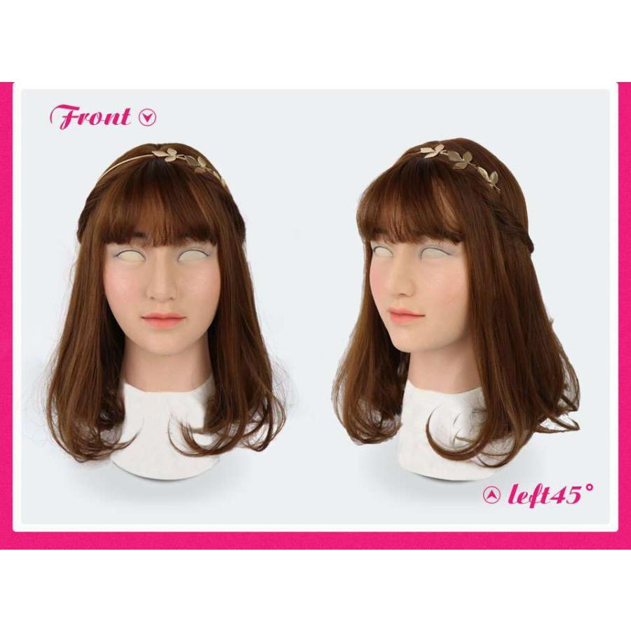 [即日発送] ROANYER 男性用 サニー クロスドレッサー シリコン 人工皮膚 トランスジェンダー リアルラテックス マスク セクシーコスプレ 【5748514327】(20210円)