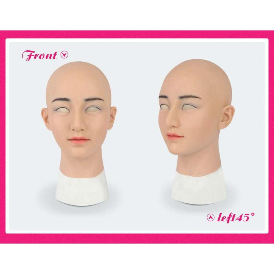 [即日発送] ROANYER 男性用 サニー クロスドレッサー シリコン 人工皮膚 トランスジェンダー リアルラテックス マスク セクシーコスプレ 【5748514327】(20210円)