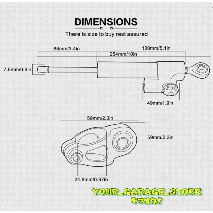 ホンダGROM RC51/RVT1000 SP-1 / SP-2CBR929RR CBR600RR CBR954RR CB1000R CNCステアリング ダンパー スタビライザー |  | 03