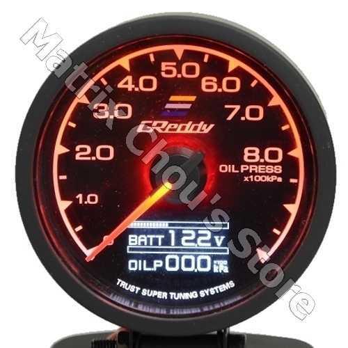 デジタル アナログ電気式 ブースト計 1.5 2.0 ブーストゲージ 60パイ
