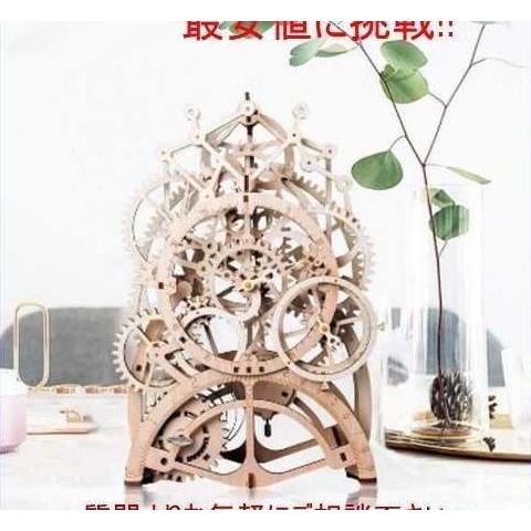 パズル Robotime LK501 木製モデル作成キット レトロ Pendulum Clock 子供 大人｜etech-commerce｜04