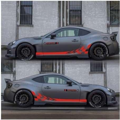 ステッカー 車 デカール TOYOTA トヨタ 2013-2018 86用 外装 サイド ボディ 自動車 カーアクセサリー_2