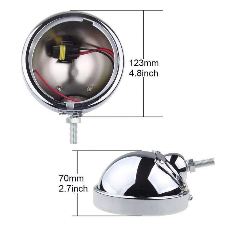 Hurley（ハーレー） LED フォグランプ 補助灯 4.5インチ ハウジング