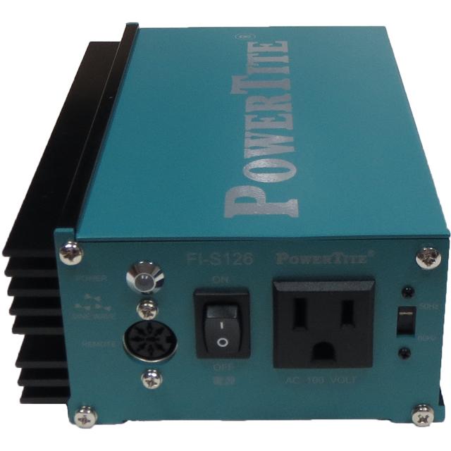 FI-S126FR-24VDC　未来舎（POWERTITE）　正弦波インバーター　電源電圧：24V　（125W）