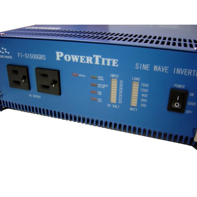 FI-S1500GRS　未来舎（POWERTITE）　正弦波インバーター　電源電圧：12V　周波数：50Hz　（1500W）｜etech｜02