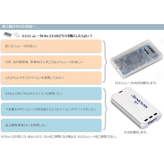 ルネサスエレクトロニクス(RENESAS) E2エミュレータLite ルネサスエレクトロニクス(RENESAS) E2エミュレータLite