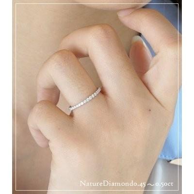 リング プラチナ900 フルエタニティ ダイヤ 結婚 誕生日 記念日 指輪 ブライダル 父の日の画像