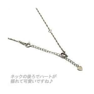 ネックレス アジャスターチェーン プラチナ ネックレス 父の日の画像