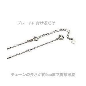 ネックレス アジャスターチェーン プラチナ ネックレス 父の日の画像
