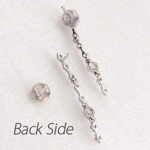 ピアス レディース プラチナ 900 ダイヤモンド 揺れる ロング ストレート 誕生日 プレゼント 母の日 |  | 03