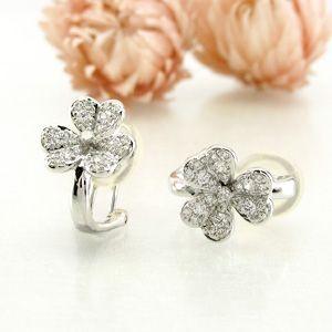 ダイヤモンド イヤリング 指輪 レディース クリップ ゴールド 18k