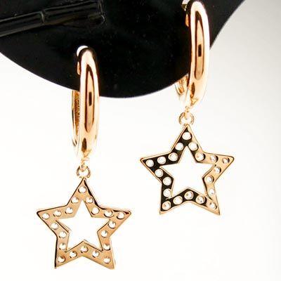ダイヤモンド ピアス フープ ゴールド 18k スター 星 星形 揺れる 中折れ k18 誕生日 プレゼント 母の日 爆買 |  | 02