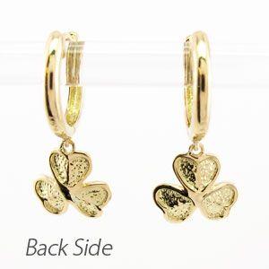 ダイヤモンド ピアス フープ ゴールド 18k フラワー 中折れ 揺れる 18金 k18 YG 誕生日 プレゼント 母の日 |  | 03