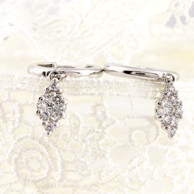 ダイヤモンド ピアス フープ ゴールド 10k ひし形 中折れ 揺れる スイング 誕生日 プレゼント 母の日 爆買 |  | 01