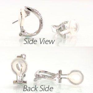 ダイヤモンド イヤリング 指輪 レディース クリップ ピアス プラチナ 900 シンプル ウェーブ 誕生日 プレゼント 母の日 |  | 03