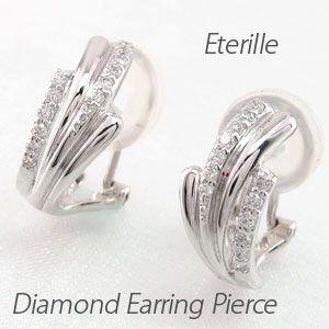 ダイヤモンド イヤリング 指輪 レディース クリップ ゴールド 18k ピアス シンプル ウェーブ 18金 k18 誕生日 プレゼント 母の日 爆買 | 