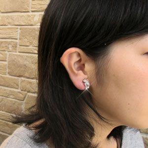 ダイヤモンド イヤリング 指輪 レディース クリップ ゴールド 18k ピアス シンプル ウェーブ 18金 k18 誕生日 プレゼント 母の日 爆買 |  | 04