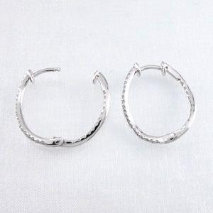 ダイヤモンド ピアス フープ プラチナ 900 中折れ エタニティ オーバル カーブ 誕生日 プレゼント 母の日 爆買 |  | 04