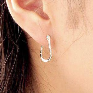 ダイヤモンド ピアス フープ プラチナ 900 中折れ エタニティ オーバル カーブ 誕生日 プレゼント 母の日 爆買 |  | 05