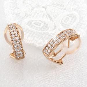 ダイヤモンド イヤリング 指輪 レディース クリップ ゴールド 18k パヴェ フラワー アンティーク ミル 18金 バレンタイン |  | 01