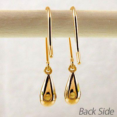 シトリン フックピアス 11月 誕生石 一粒 ドロップ つゆ 揺れる 18金 誕生日 プレゼント 母の日 爆買 |  | 03